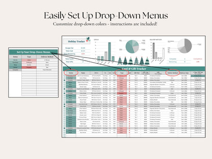 Holiday Client Gift Tracker | Google Sheets for Real Estate Professionals