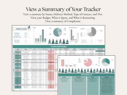 Holiday Client Gift Tracker | Google Sheets for Real Estate Professionals