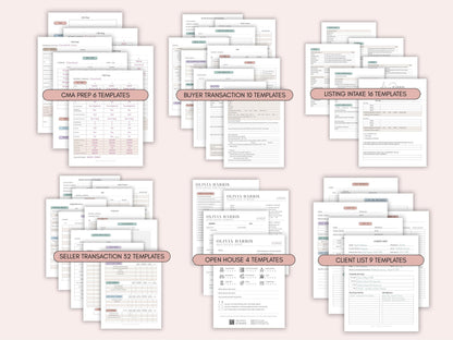 2026 Real Estate Planner + 150 Canva Templates