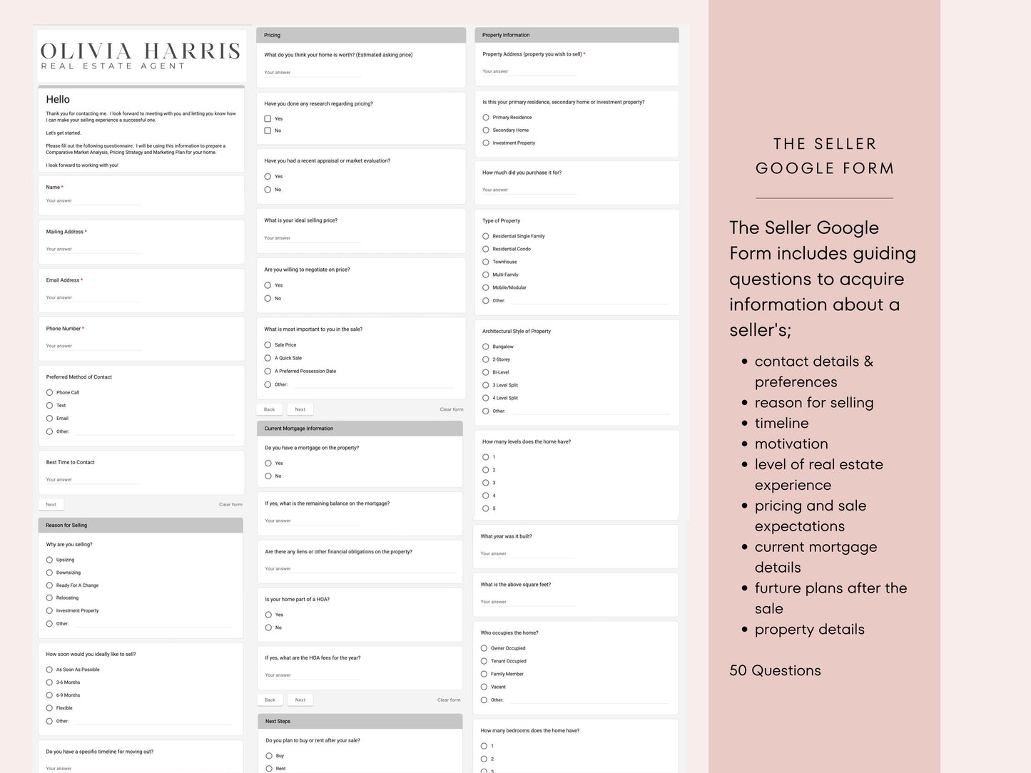 Buyer and Seller Intake Questionnaire