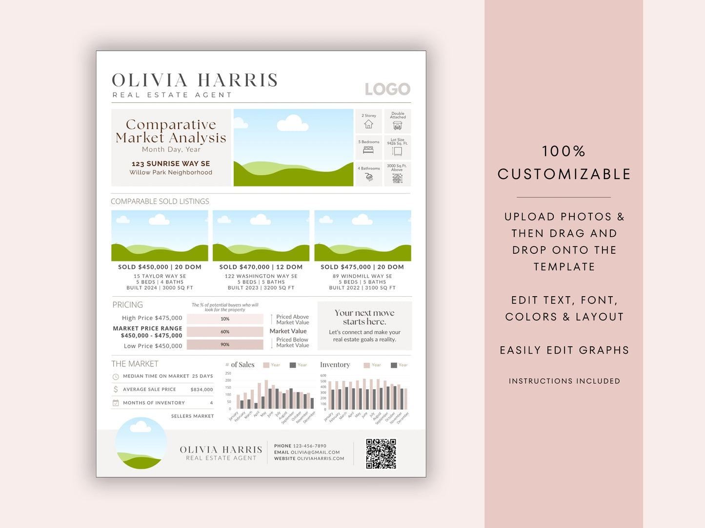 CMA at a Glance Canva Template