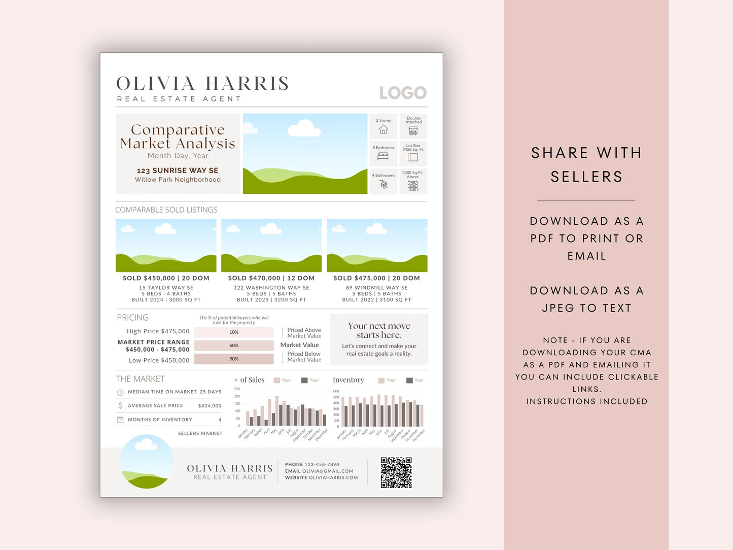 CMA at a Glance Canva Template