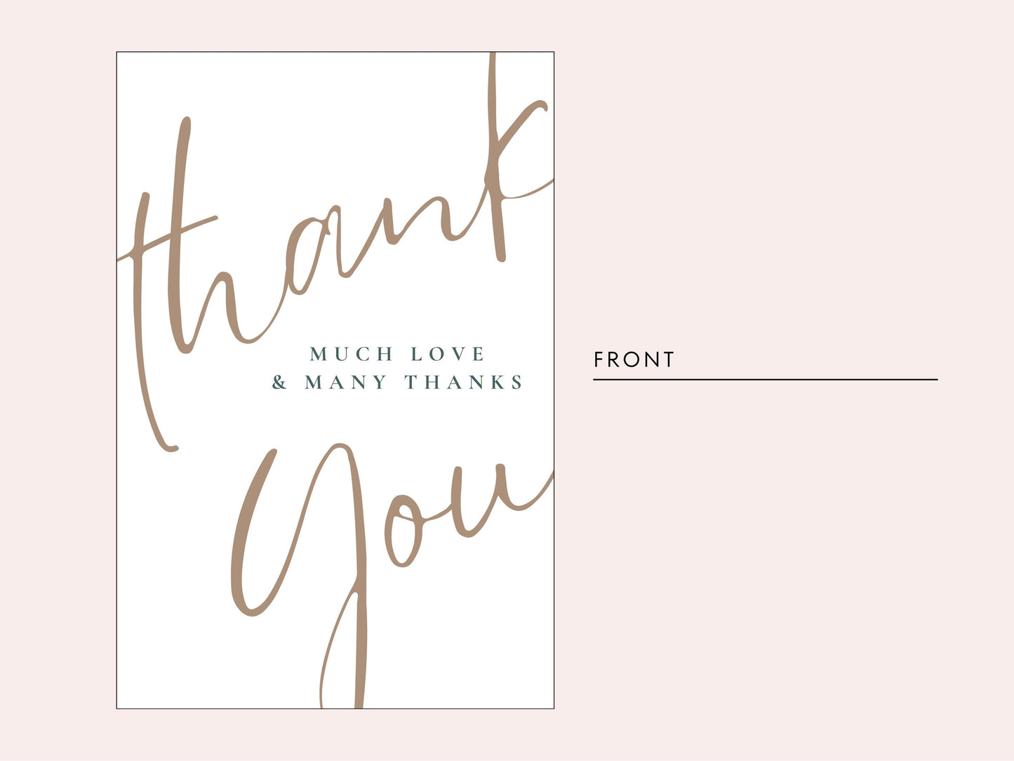 Thank You Card & Review Request