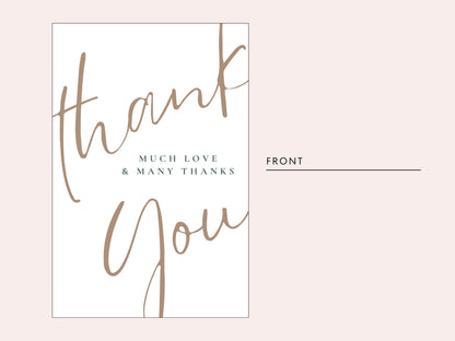 Thank You Card & Review Request