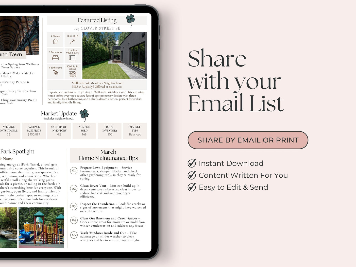 March Newsletter Vol 1