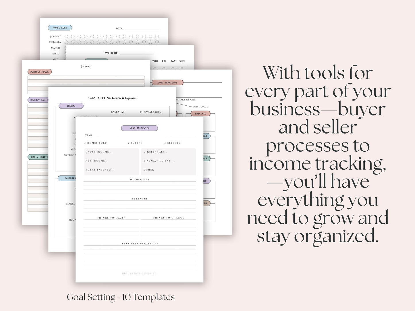 Business Planner Bundle: 150+ Canva Templates