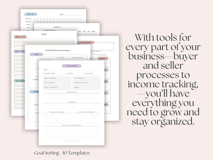 Business Planner Bundle: 150+ Canva Templates