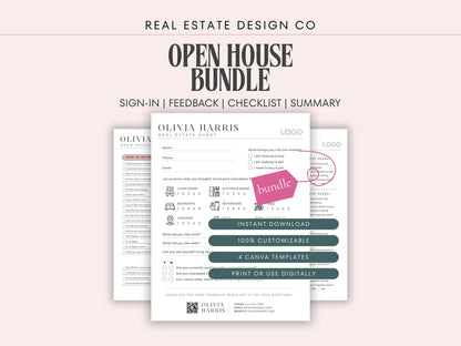 Open House Template Bundle