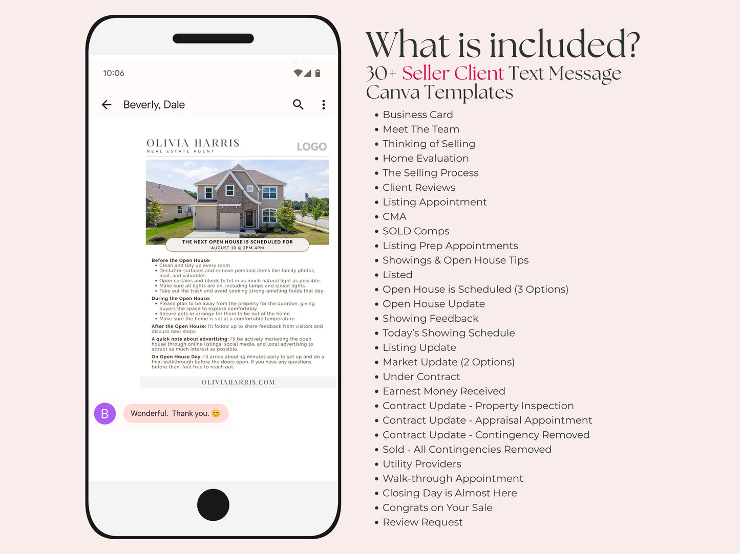 Client Journey Text Message Bundle