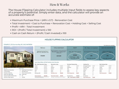 House Flipping Calculator