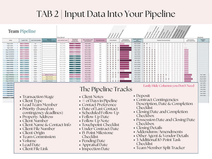 Real Estate Team Pipeline