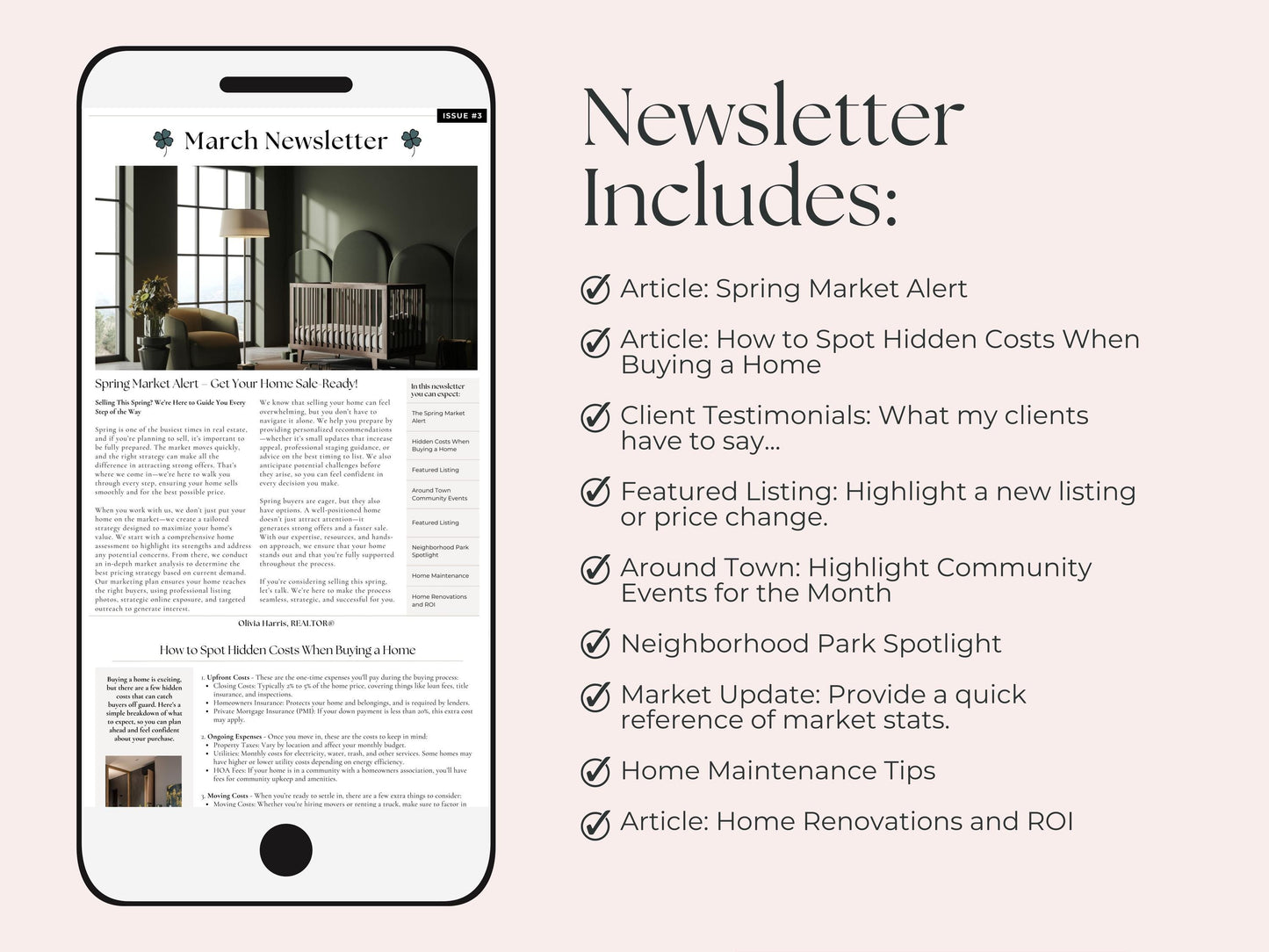 March Newsletter Vol 1