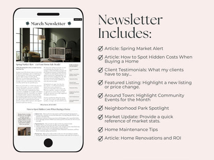 March Newsletter Vol 1