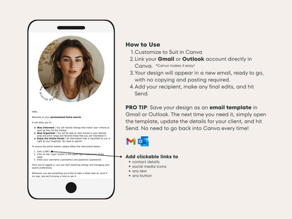Buyer Transaction Kit for Real Estate Agents - 80+ Canva Email & Text Templates