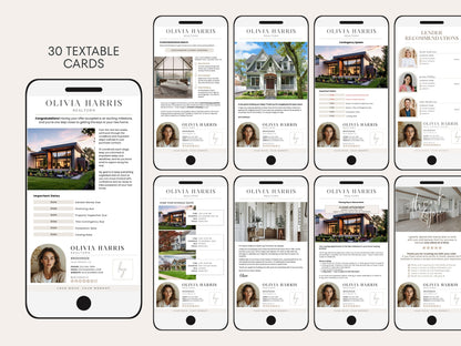 Buyer Transaction Kit for Real Estate Agents - 80+ Canva Email & Text Templates