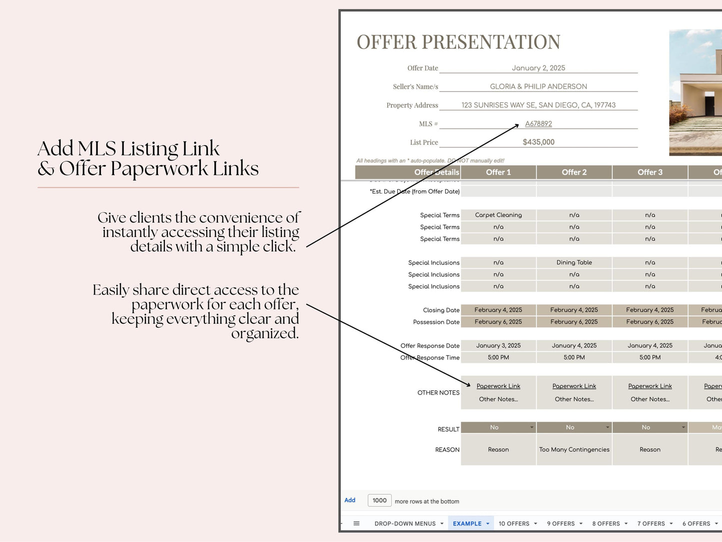Multiple Offer Comparison Bundle