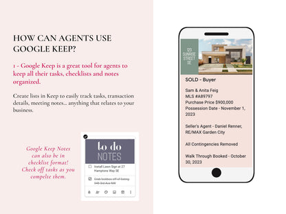 Google Keep Note Headers Vol 1