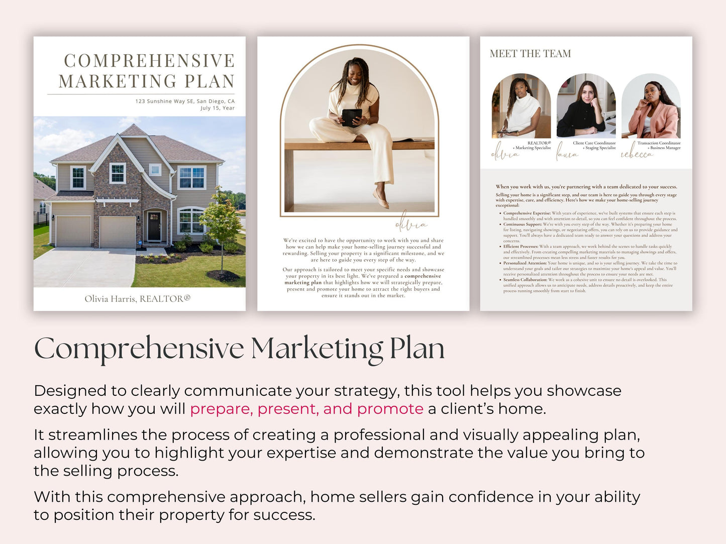 Listing Presentation Marketing Plan