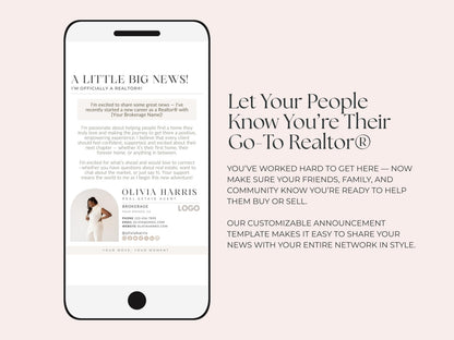 New Agent Announcement Text Message