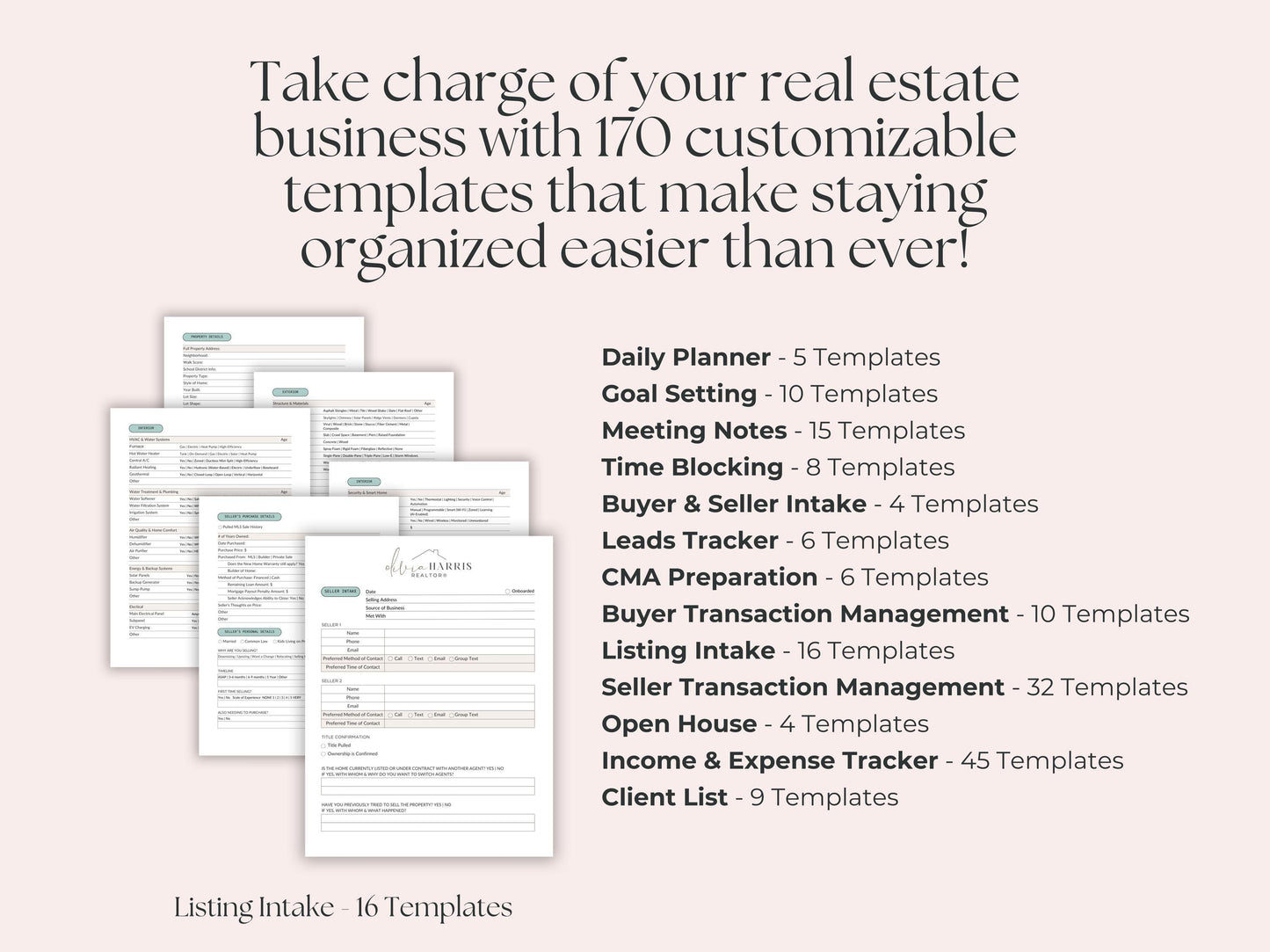 Business Planner Bundle: 150+ Canva Templates
