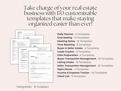 Business Planner Bundle: 150+ Canva Templates