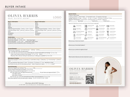 Buyer and Seller Intake Questionnaire