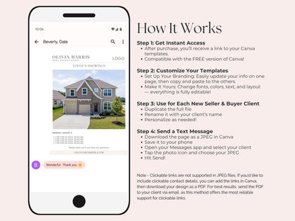 Client Journey Text Message Bundle
