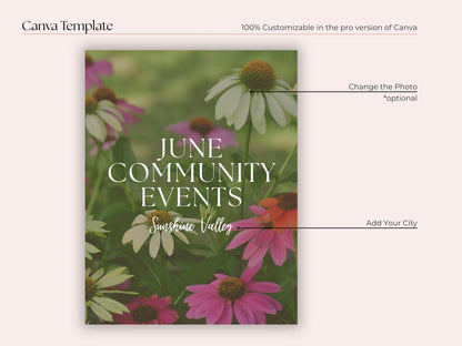 Community Events Instagram Post Templates