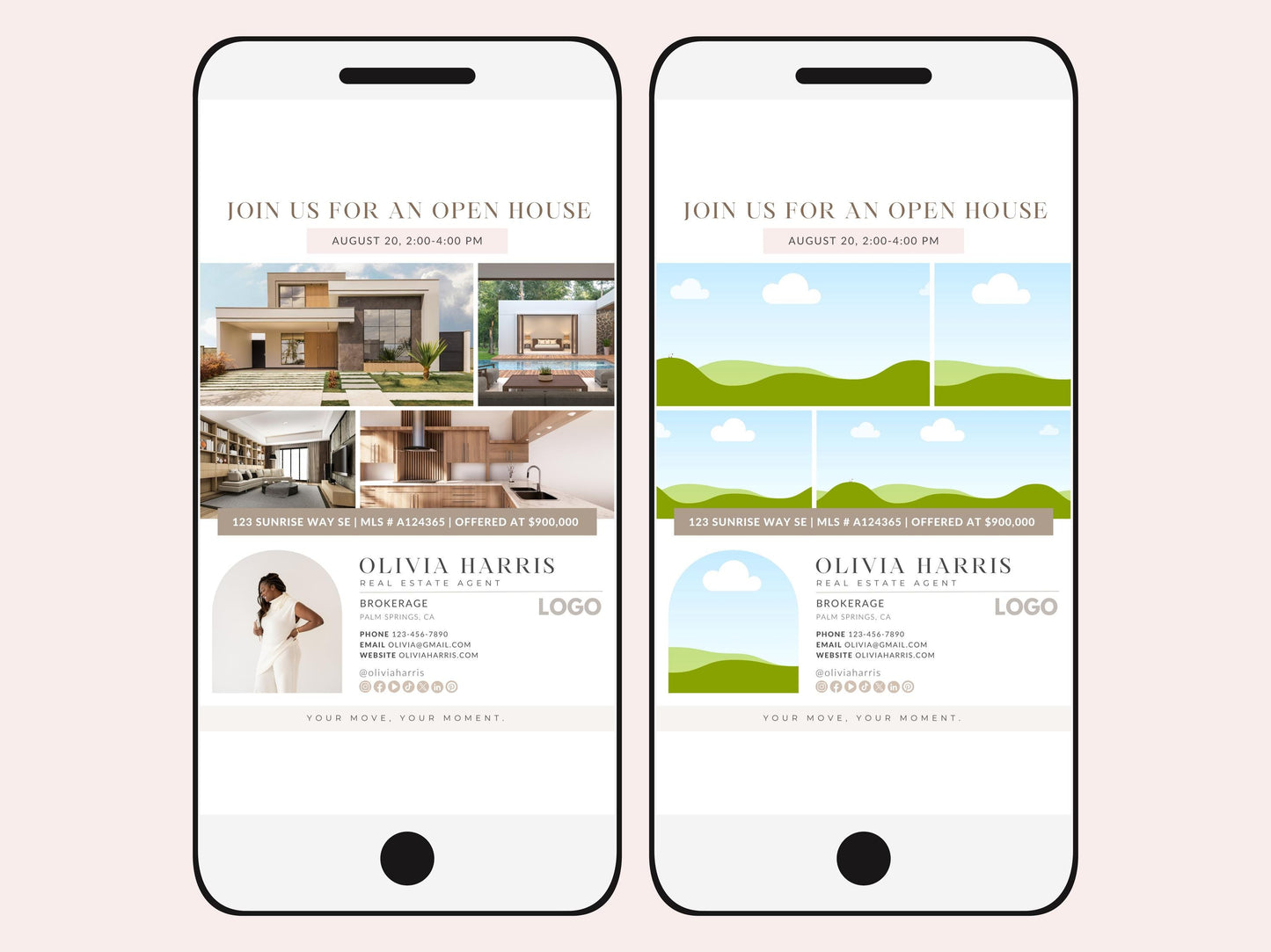 Open House Invitation Text Message