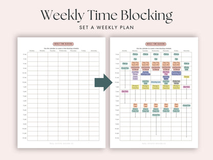 Time Blocking Planner