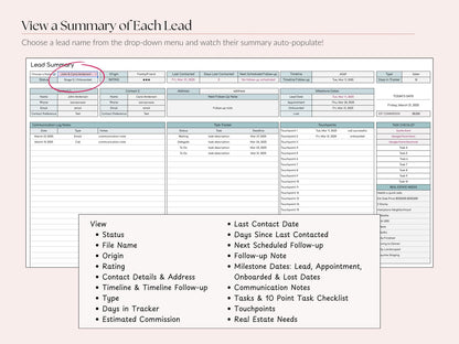Leads Tracker
