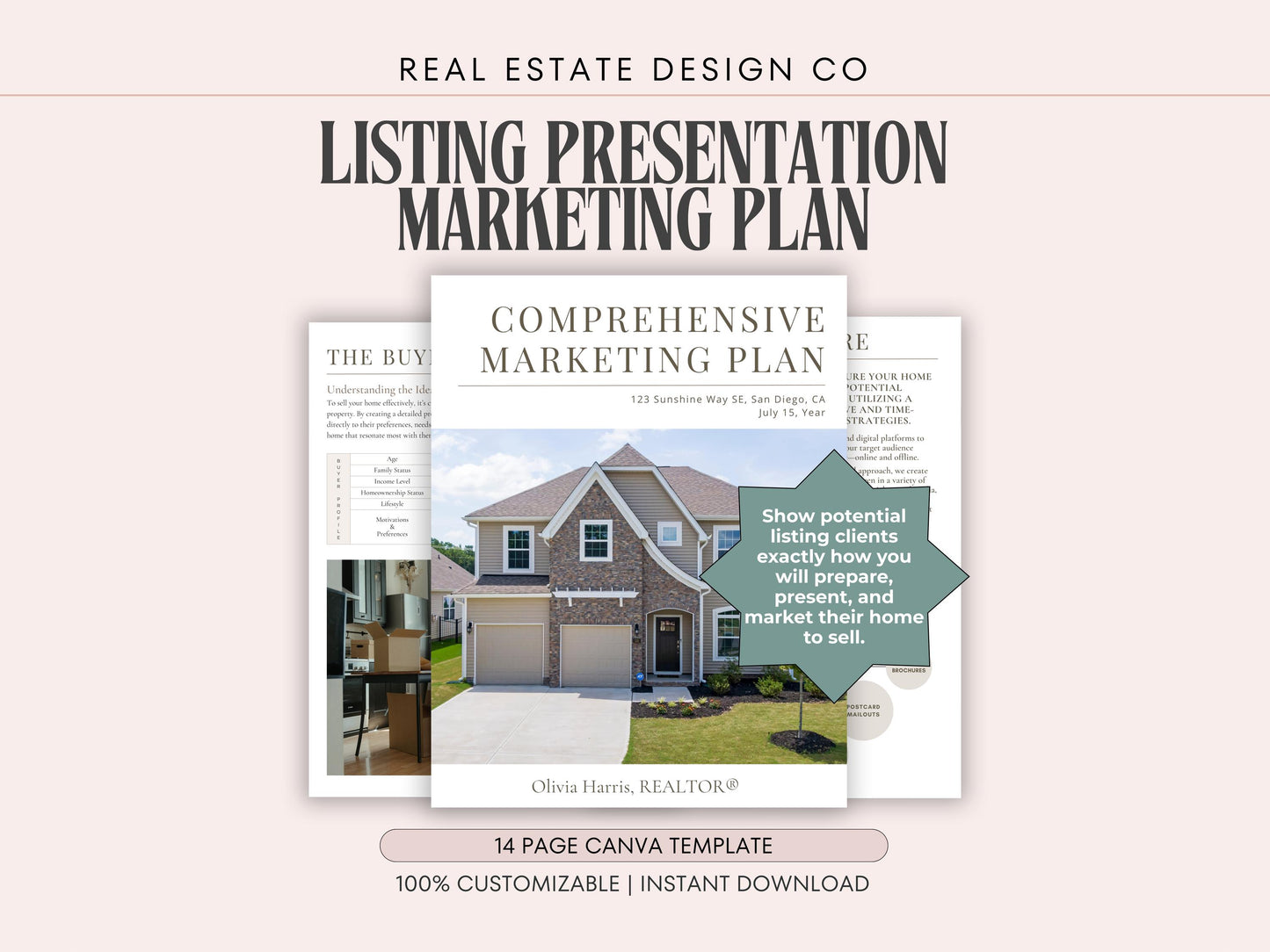 Listing Presentation Marketing Plan
