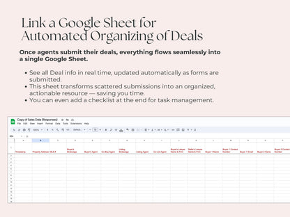 Real Estate Office Deal Submission System