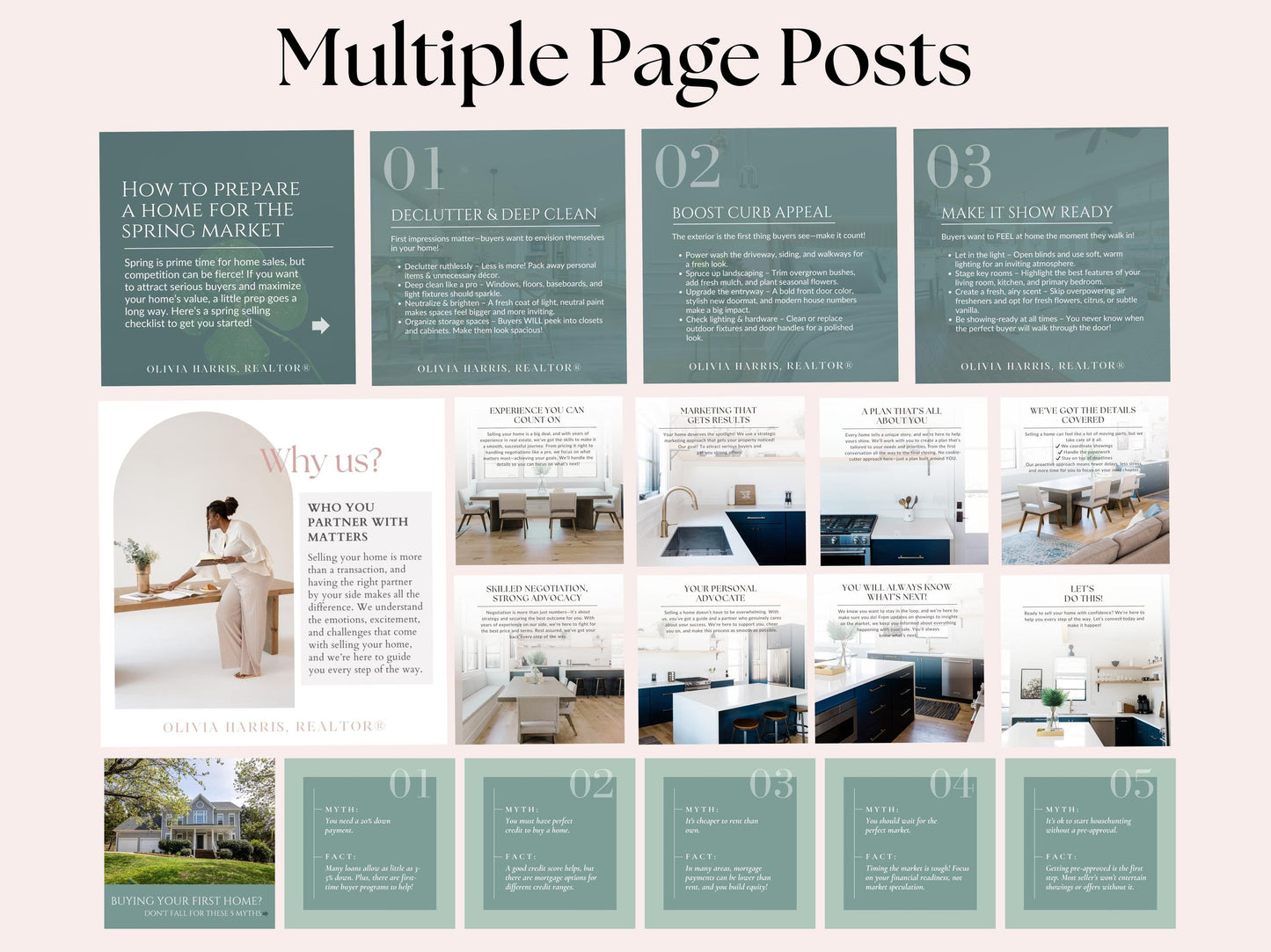 Spring Marketing Instagram Templates