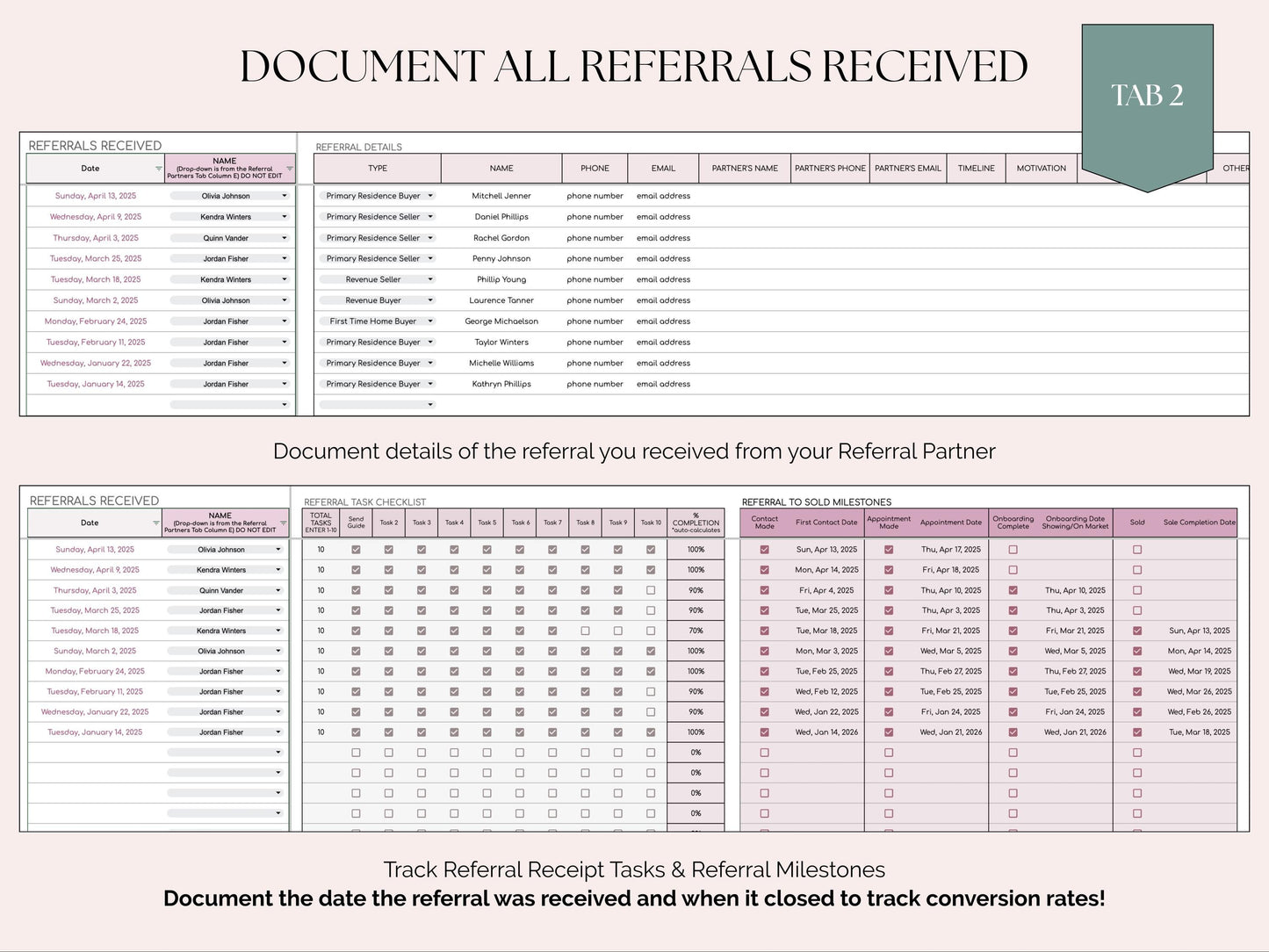 Referral Partner Tracker
