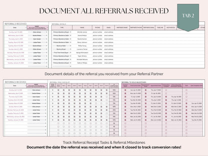 Referral Partner Tracker