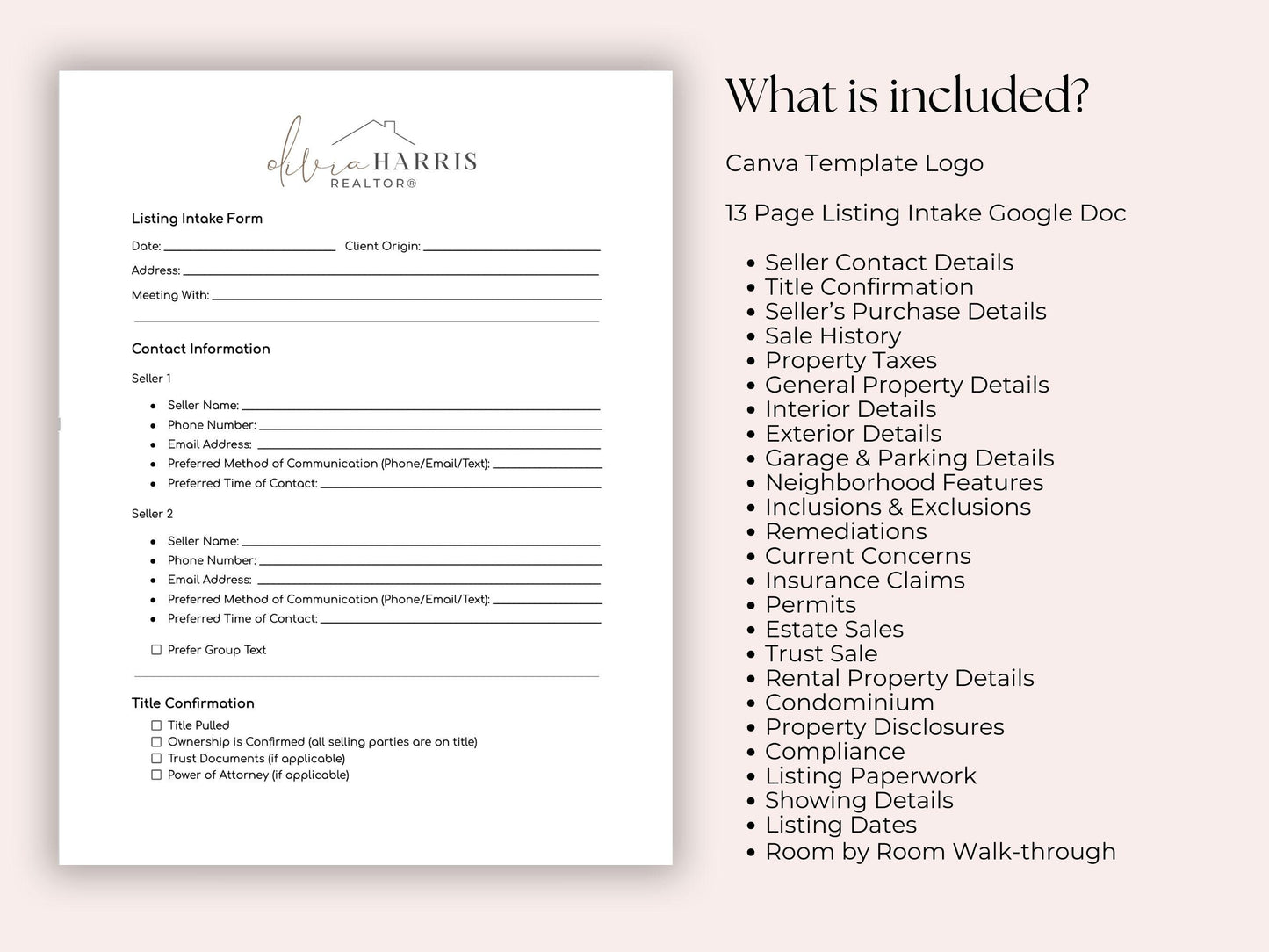 Listing Intake