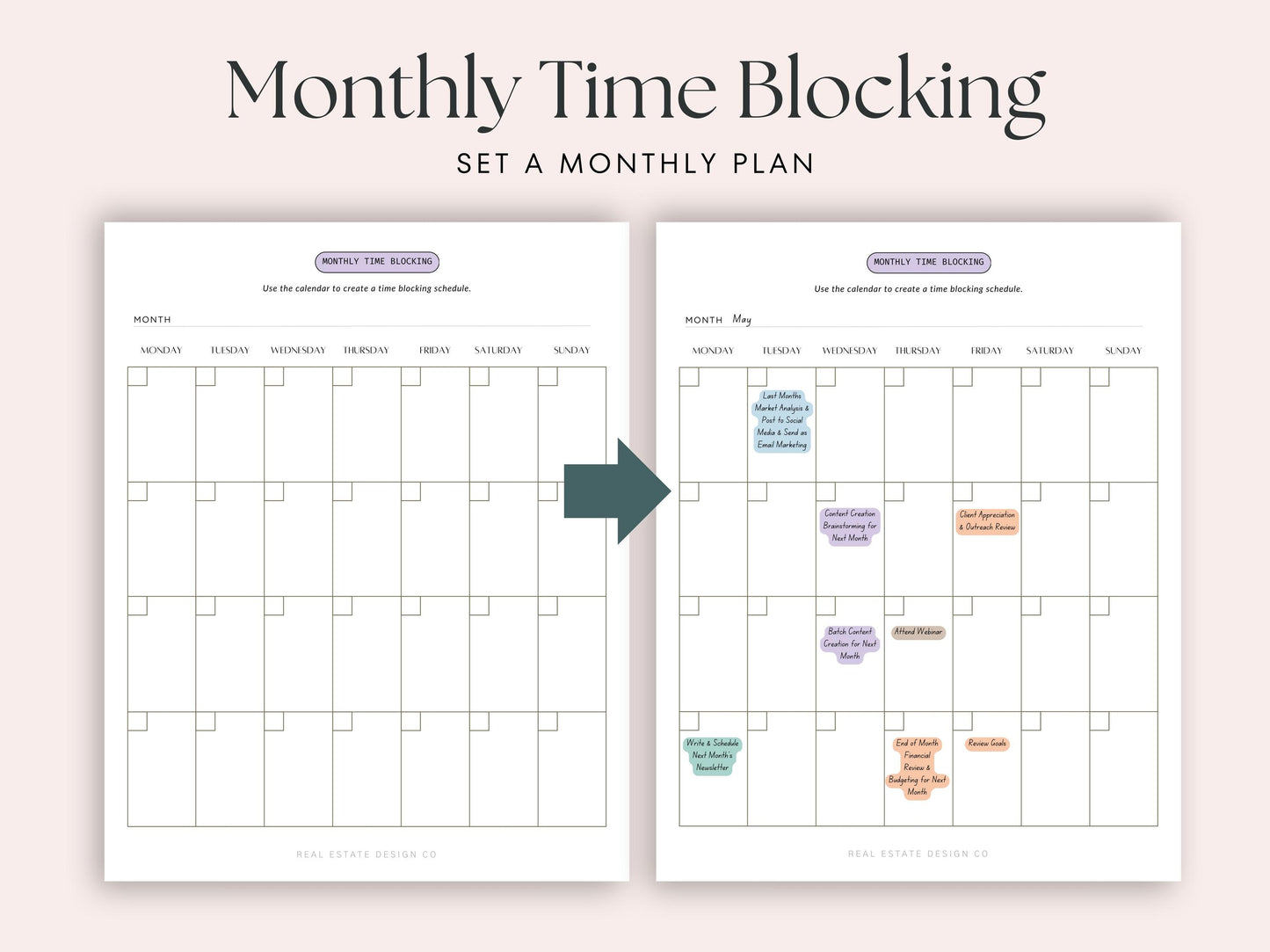 Time Blocking Planner