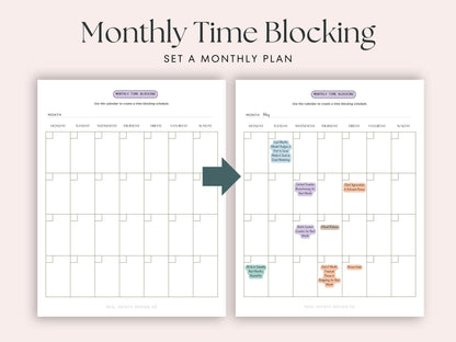Time Blocking Planner