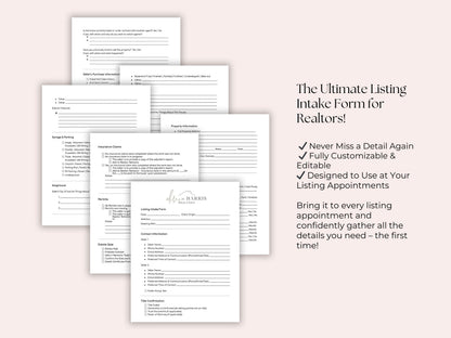 Listing Intake