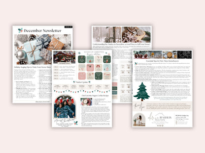 12-Month Real Estate Newsletter Bundle | Monthly Canva Templates for Agents
