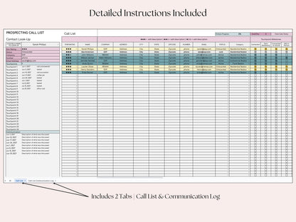 TC Business Prospecting Tracker