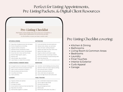Seller Pre-Listing Checklist