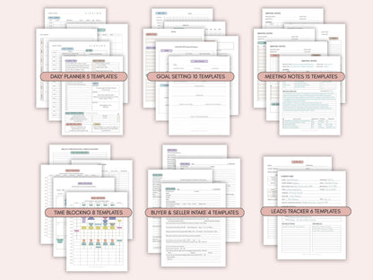 2026 Real Estate Planner + 150 Canva Templates