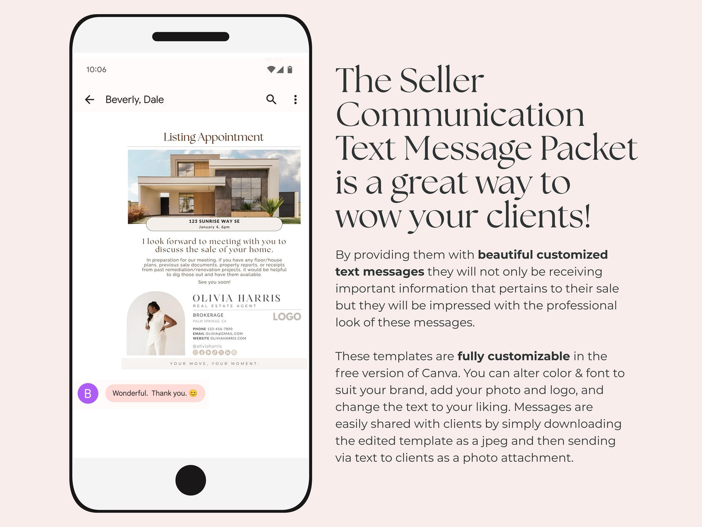 Seller Journey Text Message Bundle