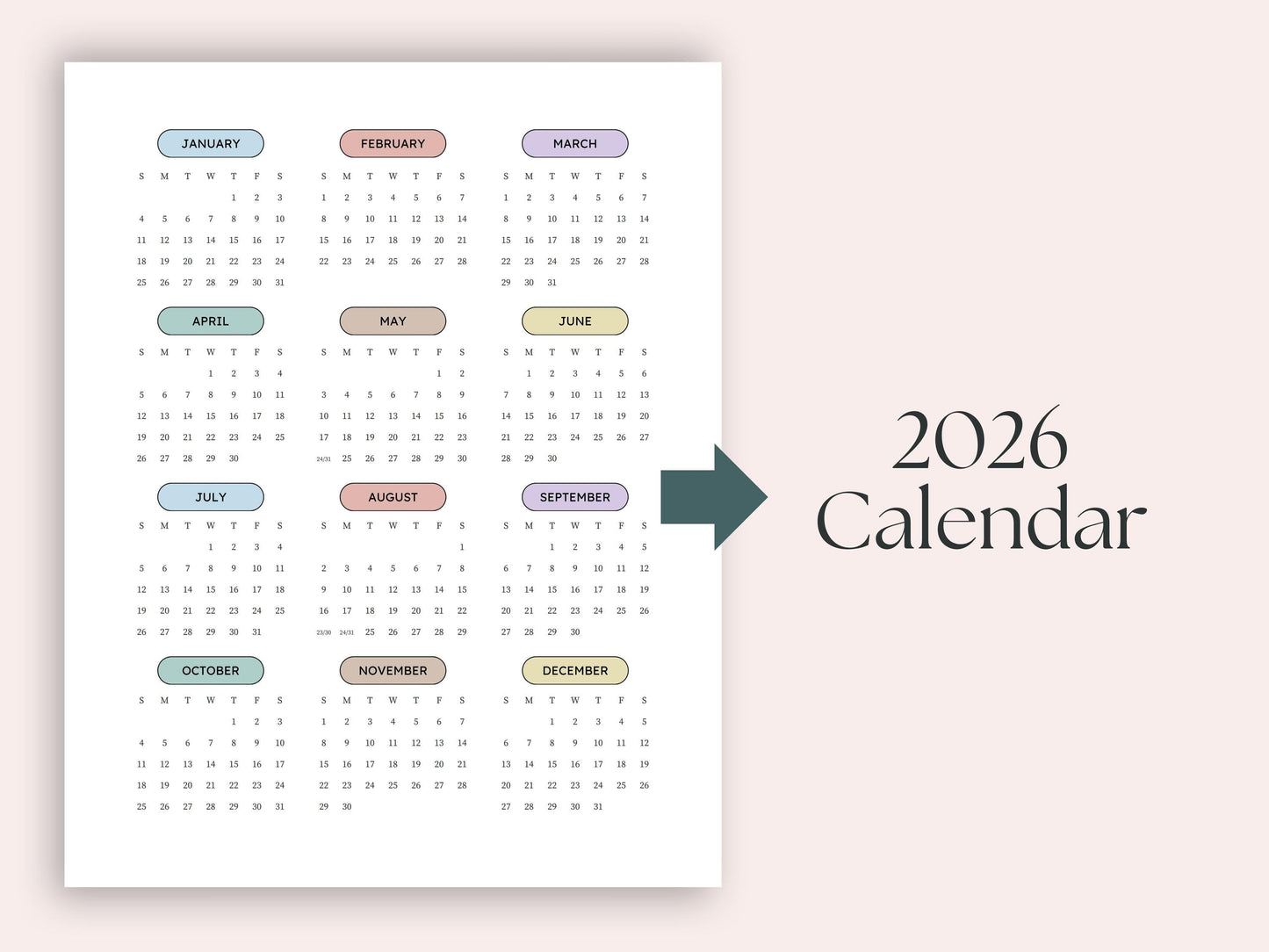 2026 Planner