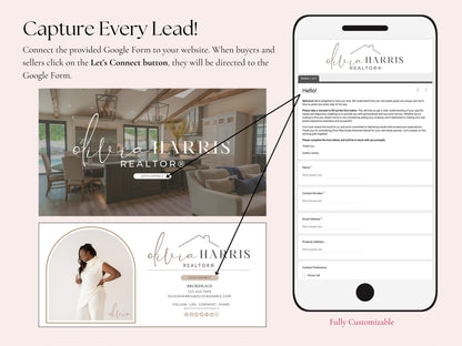 Real Estate Agent Lead Capture Website