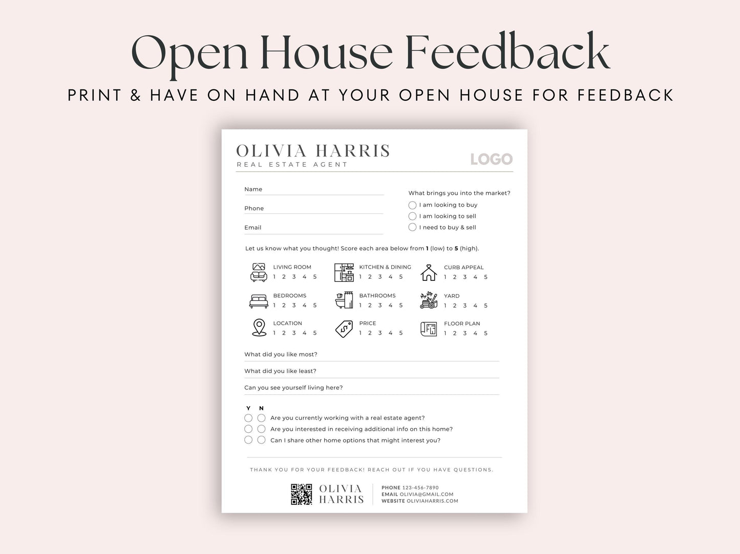 Open House Template Bundle