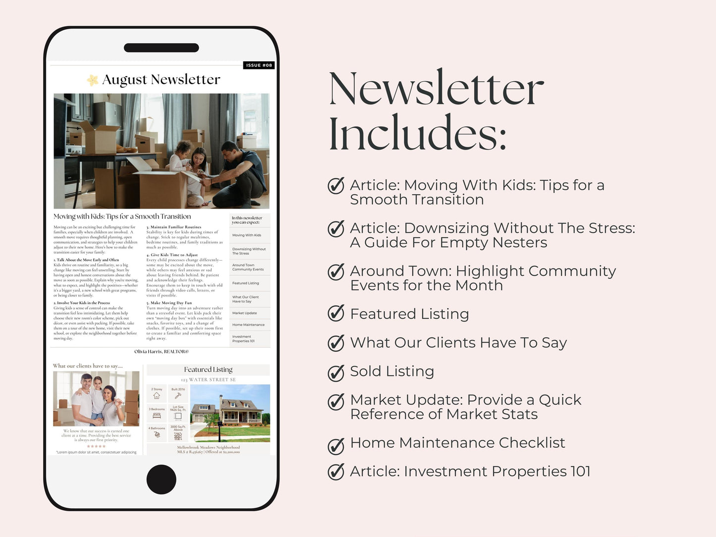 August Newsletter Vol 1