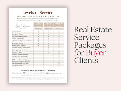 Service Tiers Flyer